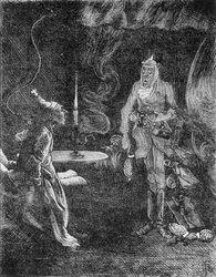 El Fantasma de Marley, ilustración de 